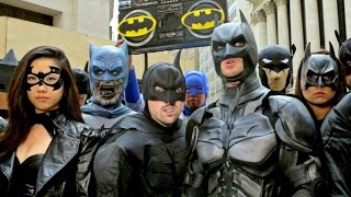 The Dark Knight Rises Wall Street Clash [upl. by Lalittah]