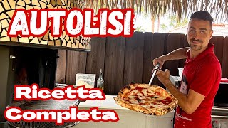 Pizza Napoletana con AUTOLISI [upl. by Junieta]