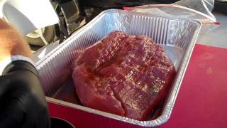 Injecting Brisket [upl. by Gertrude]