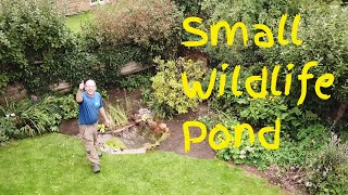 Building a Wildlife Pond Creating a Thriving Habitat in the UK [upl. by Trev]