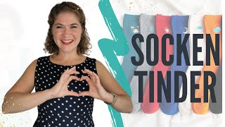 Socken sortieren  So sparst du RICHTIG Zeit Socken Tinder [upl. by Ocir]