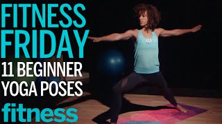 Yoga Poses for Beginners  Fitness Friday  Fitness [upl. by Millur]