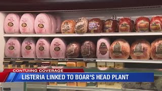 Listeria linked to Boars Head plant [upl. by Ennoitna]