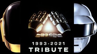 Daft Punk Tribute  1993 to 2021  Thank you [upl. by Rimidalg]