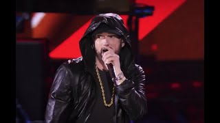 Eminem  Rap God HD Fast Part Live  Rock amp Roll Hall of Fame 2022 [upl. by Ecydnarb]