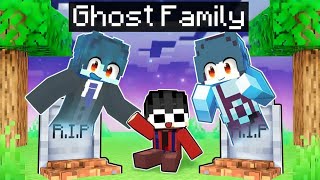 Adopted By GHOSTS In Minecraft [upl. by Siroled]