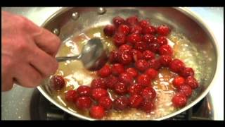 How to Make Cherries Jubilee [upl. by Itsud]