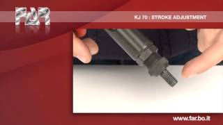 KJ70 stroke adjustment [upl. by Bucella]