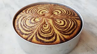 1 Egg Marble Cake In Blender  Without Oven  Tea Cake Recipe  Marble Cake Recipe  1 Egg Cake [upl. by Kesley]