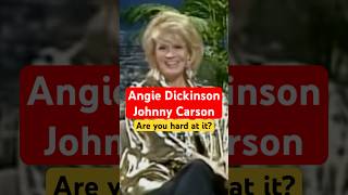 Are you hard at it Angie Dickinson Johnny Carson [upl. by Addie]