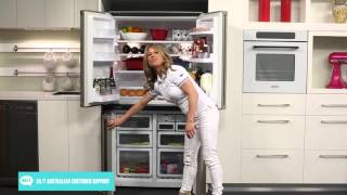 Sharp SJF624STSL 624L 4 Door Fridge reviewed by product expert  Appliances Online [upl. by Kim909]