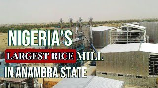 Nigerias largest Rice mill in Anambra State [upl. by Augusto]