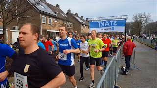 Start 10 km en halve marathon Harderwijk 2018 [upl. by Adallard14]