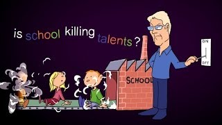 Ken Robinson Do Schools Ignore Talents FULL INTERVIEW [upl. by Eibbil]