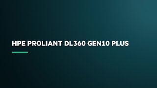 HPE ProLiant DL360 Gen10 Plus Product Overview [upl. by Nari]