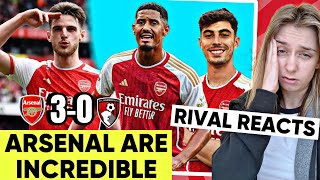 Declan Rice amp Saliba Are Insanely Good ATM Arsenal 30 Bournemouth Reaction [upl. by Noslen]