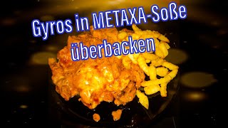 GYROS in METAXASoße überbacken  3 Dutch Oven Rezept [upl. by Puiia]