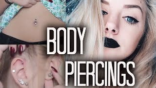 All About My Piercings 2014  Maddi Bragg [upl. by Akina579]