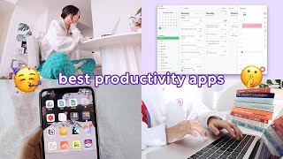 6 best productivity apps amp systems personal planning organization work and learning [upl. by Noyerb]