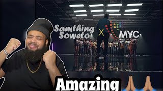 Samthing Soweto x Mzansi Youth Choir  The Danko Medley  REACTION  SOUTH AFRICAN LOVE [upl. by Noyar]