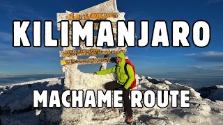 Kilimanjaro Uhuru Peak  5895 mt  Machame Route in 6 giorni  VLOG 4K [upl. by Mckay438]