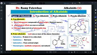 Alkaloid 1  SGU [upl. by Vergne]