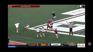 Harrisburgs Braeden Feeldy hauls in a onehanded touchdown catch from Sam Knuth [upl. by Sink]