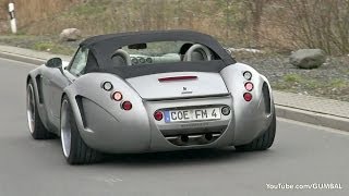 Wiesmann GT MF5 Roadster  Twin Turbocharged V8 Sounds [upl. by Llenrup]