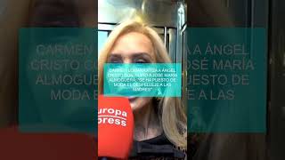 Carmen Lomana atiza a Ángel Cristo con guiño a José María Almoguera quotSe ha puesto de moda el despel [upl. by Backer]