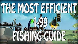 199 Fishing guide Runescape 2017  Fastest  AFK  Money making Runescape [upl. by Syck]