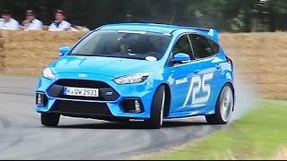 2016 Ford Focus RS Exhaust SOUND Loud Revs and Drifting with Ken Block [upl. by Eglantine293]