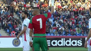 Morocco vs Tunisia  friendly match 28032017 [upl. by Holmen]