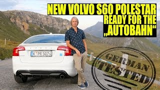 2017 2018 Volvo S60  V60 Polestar AWD on European Alpine roads [upl. by Cornall]