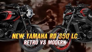 2025 THE NEW YAMAHA RD 350 LC UNVEILD WITH RETRO AND MODERN LOOK [upl. by Coreen]