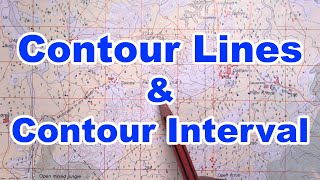 Contour lines and Contour Interval Relief Features in a Toposheet  ICSE Geography [upl. by Tatianas]