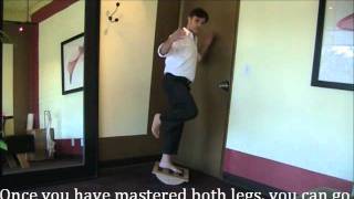 Beverly Hills Chiropractic Balance Training with a Rocker Board [upl. by Ahsienat]