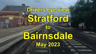 Drivers eye view Stratford to Bairnsdale [upl. by Manheim233]