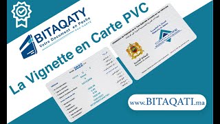 Attestation vignette Maroc 2023 en Carte PVC [upl. by Akimed448]