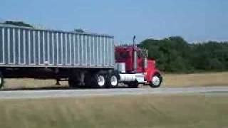 Kenworth downshifting jake brake [upl. by Ahsir]