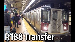 ⁴ᴷ R188 Transfer from 207 St Yard to Corona Yard [upl. by Lahpos459]