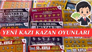 HAFTA SONU ŞANSIMIZI DENİYORUZ YENİ ÇIKAN KAZI KAZAN KARTLARINDA [upl. by Yde911]