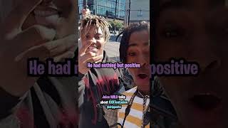 Juice WRLD Talks About XXXTentacion 👀 [upl. by Xilef32]