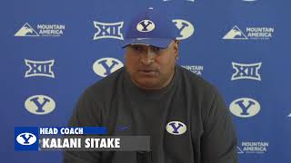 BYU Football  Media Availability  BYE  October 28 2024 [upl. by Cathee]