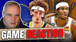 LIVE Reaction Warriors vs Thunder  Post Game Show [upl. by Nigle596]