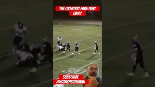 The Greatest Fake Punt Ever You Decide 🏈🤯 [upl. by Ydissahc]