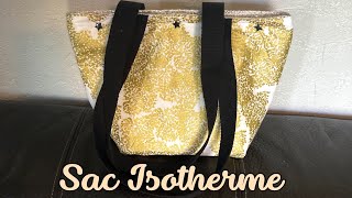 Tuto Sac IsothermeCouture Stefellya [upl. by Annaul636]