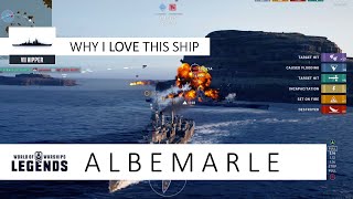 Albemarle  Why I Love This Ship World of Warships Legends Xbox SX [upl. by Alair897]