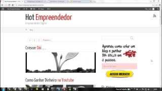 Como Criar um Blog Profissional em Minutos [upl. by Urien]