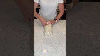 Shaping a plain loaf of sourdough bread sourdoughtips sourdough ough [upl. by Senoj]