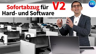 Steuerlicher Sofortabzug V2 digitale Wirtschaftsgüter Hard und Software Neues BMF vom 2222022 [upl. by Lesko]